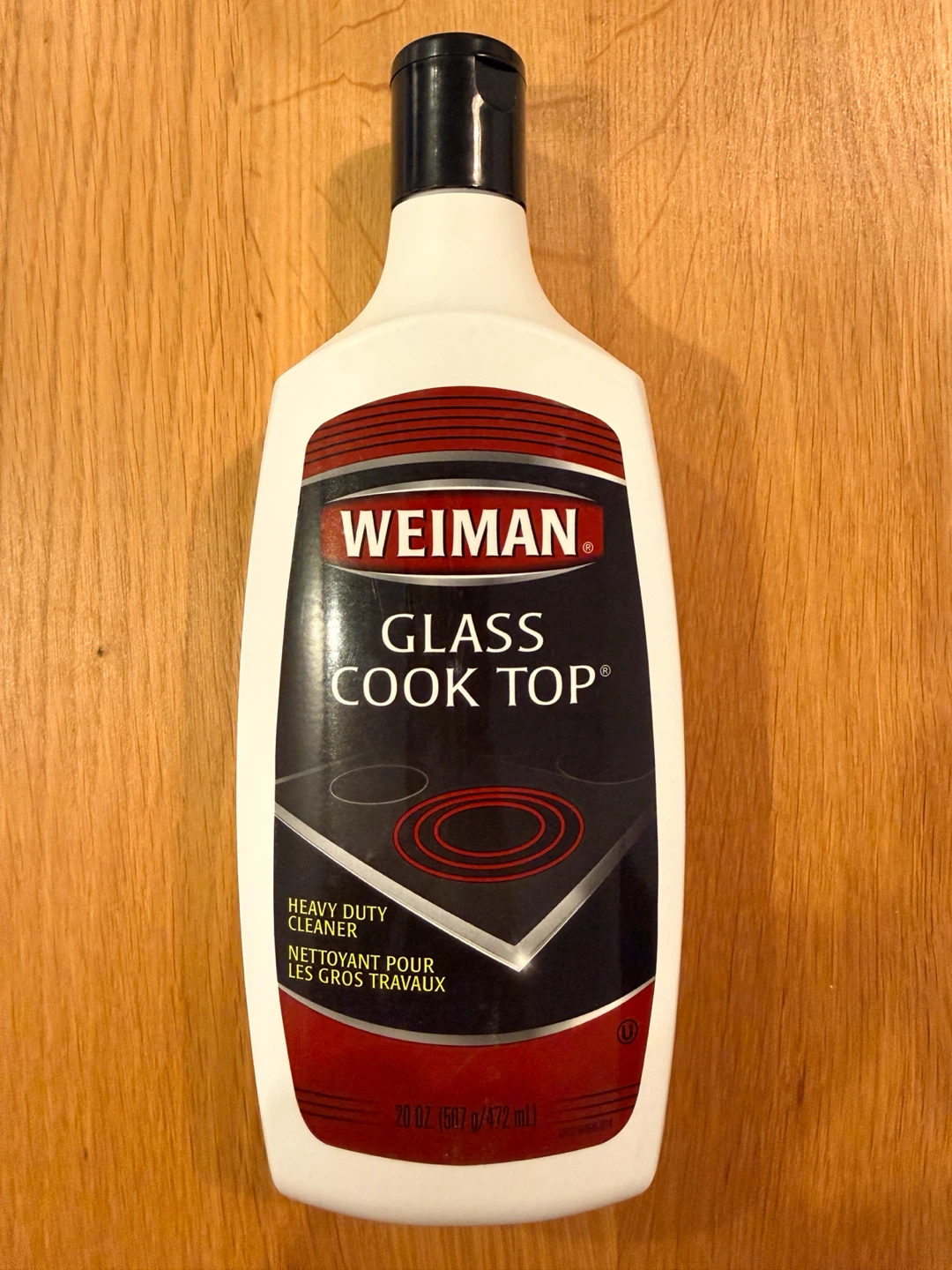 Weiman Glass Cook Top Cleaner 20 oz