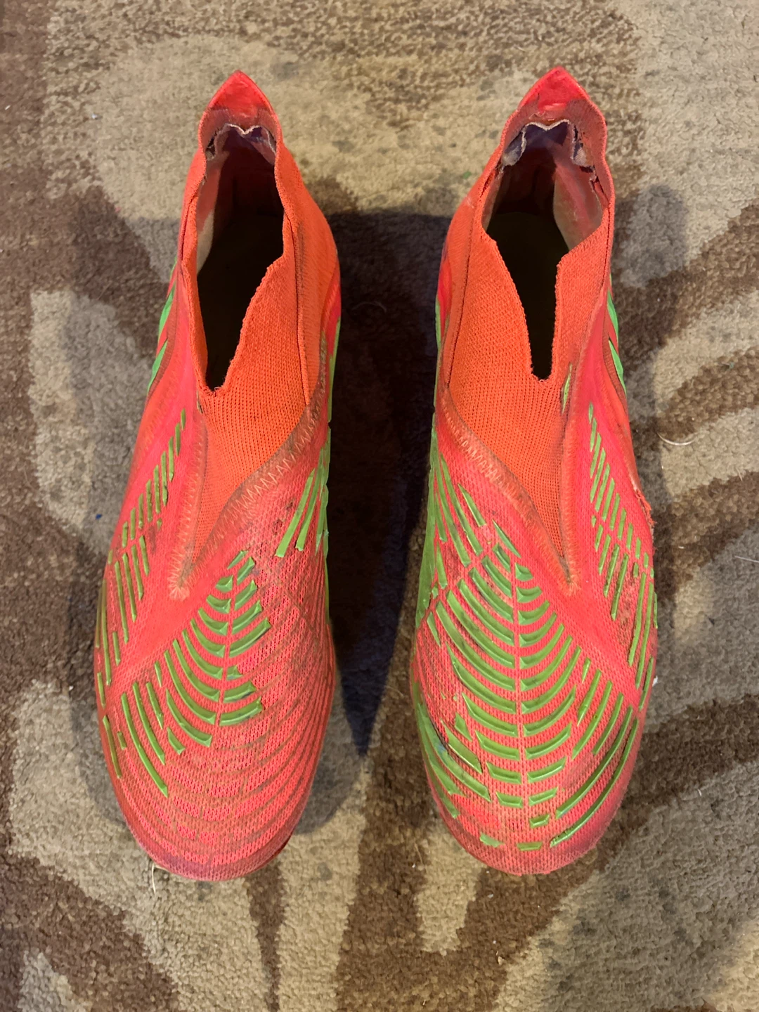 (Used) Adidas Predator Edge+ FG Soccer Cleats - Size 9.5