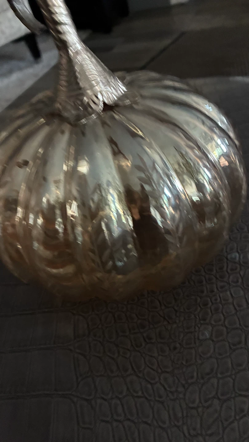 Decorative Glass Pumpkin - photo 4