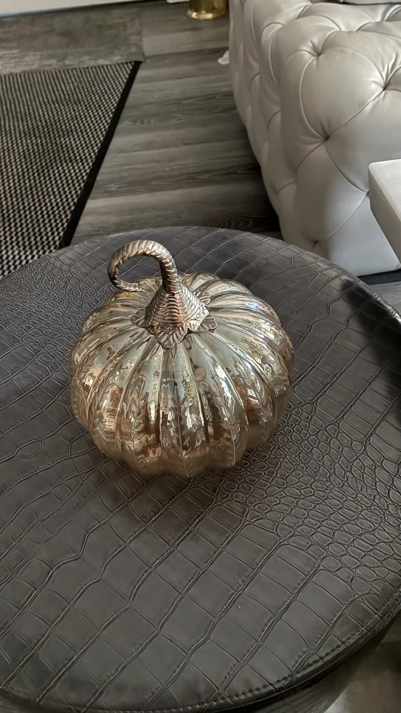 Decorative Glass Pumpkin - photo 5