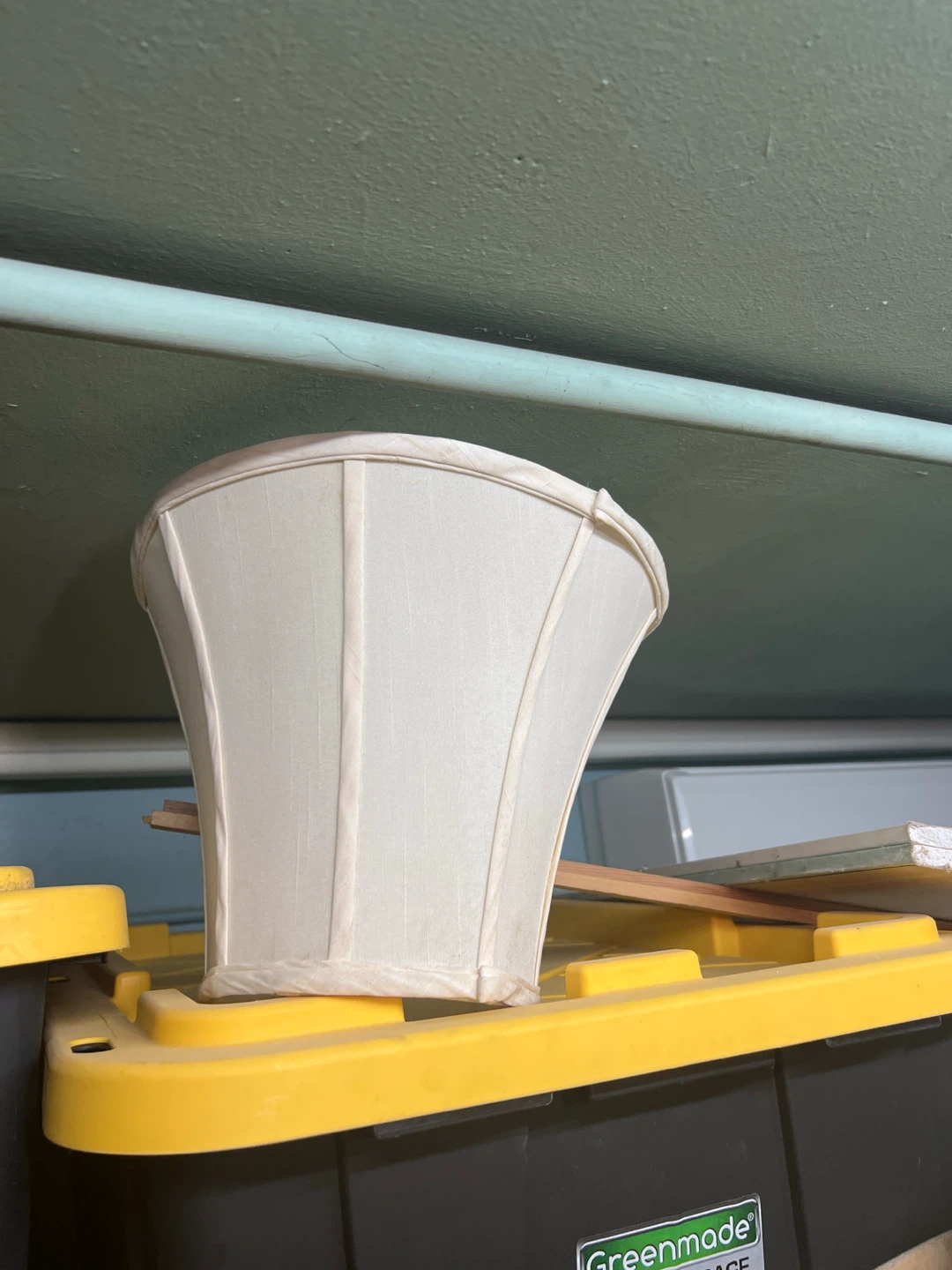 Cream Fabric Lampshade