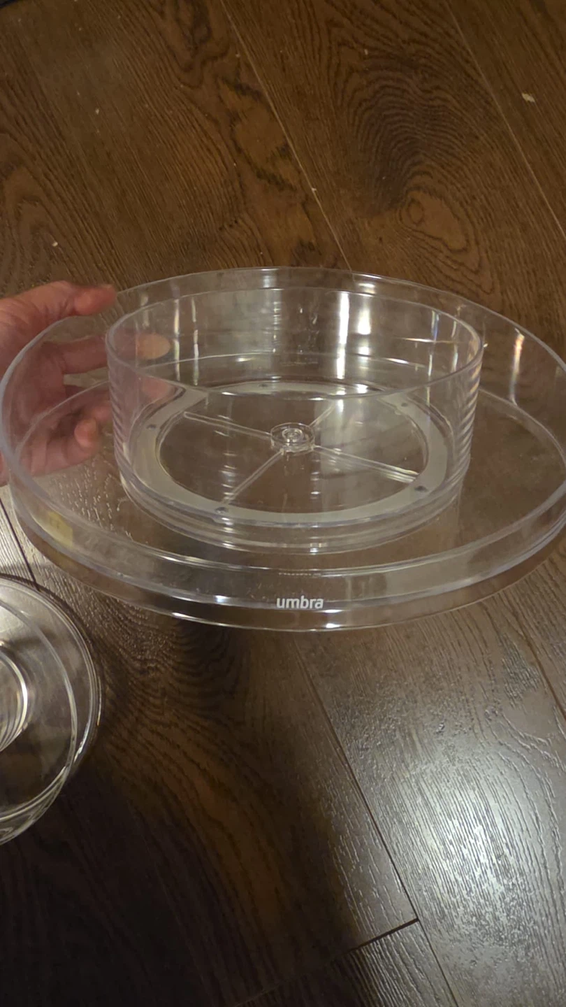 Umbra Clear Swivel Organizer Turntable - photo 3
