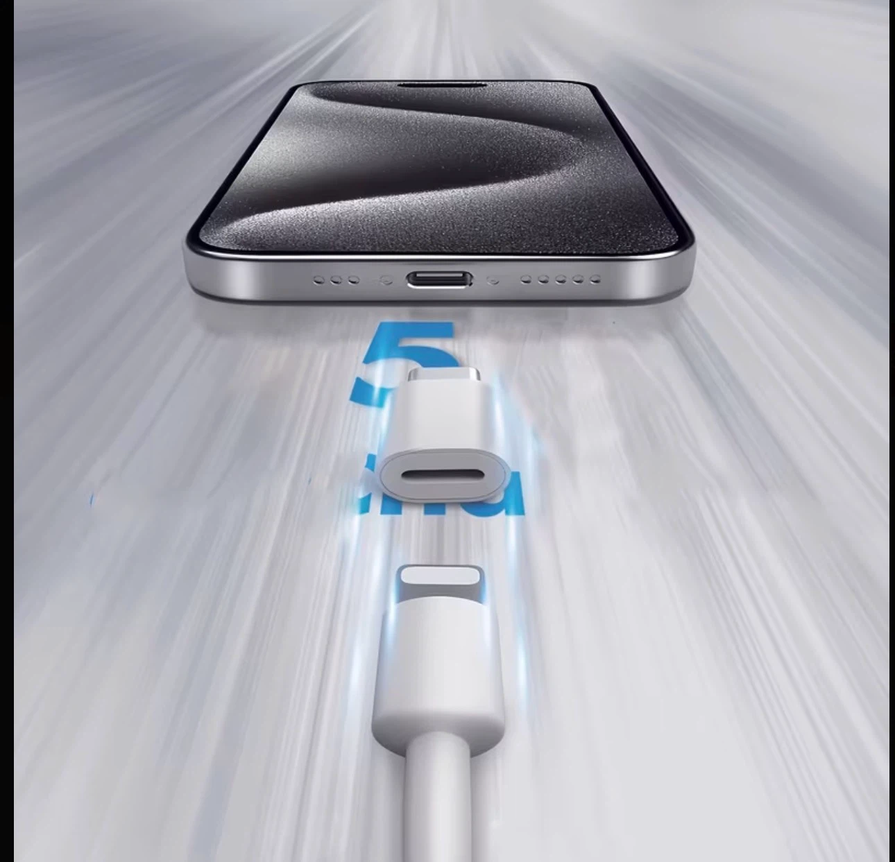 1pc Lightning-Female to USB C Male Charger Adapter - photo 5