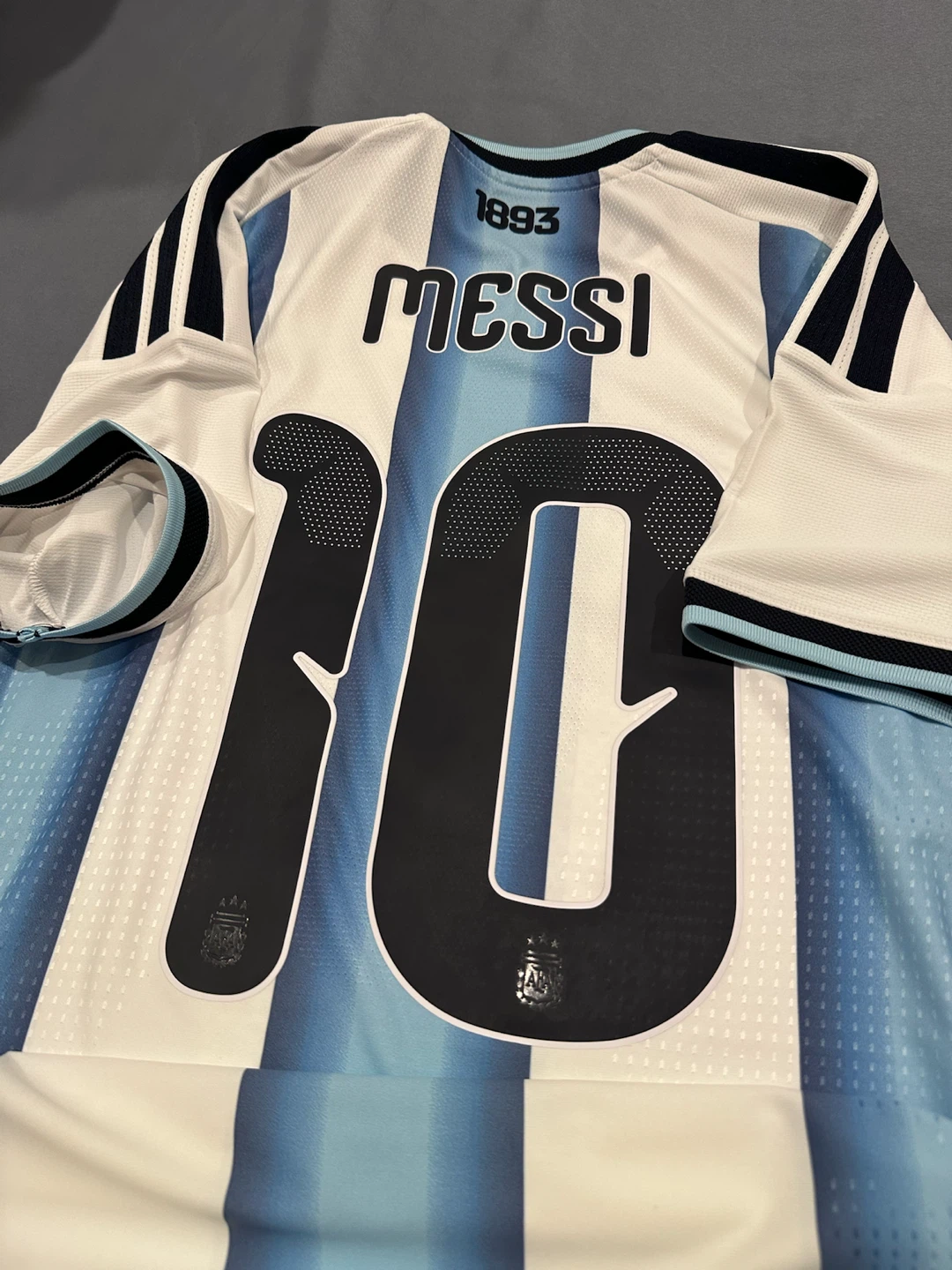 Adidas Messi Argentina 10 Soccer Jersey Size S - photo 2