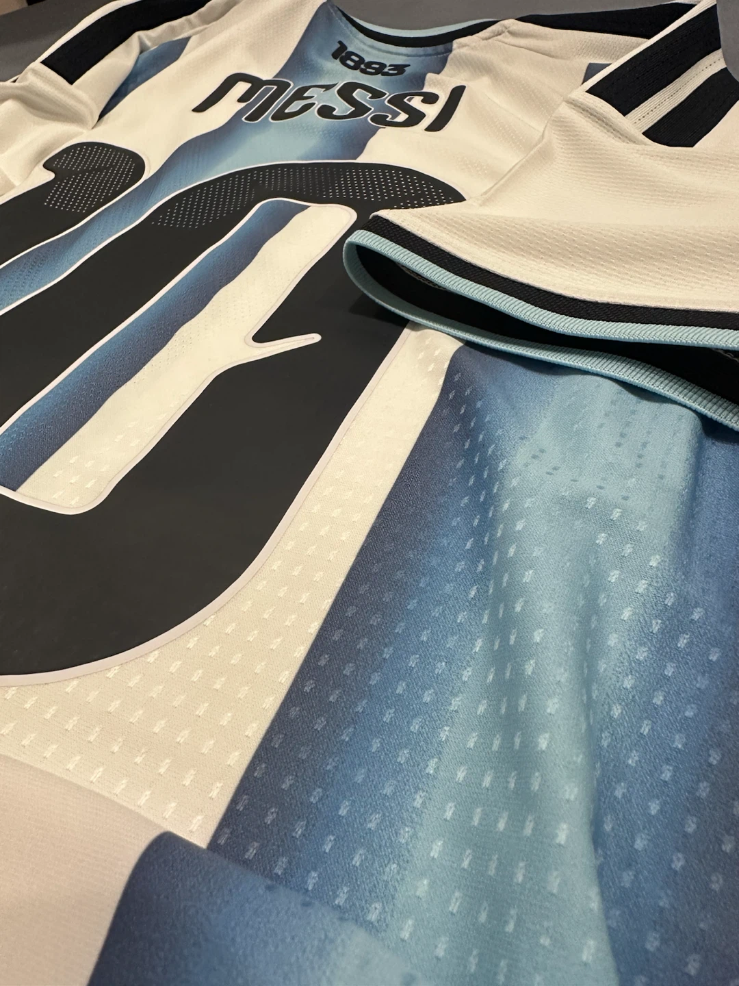Adidas Messi Argentina 10 Soccer Jersey Size S - photo 3