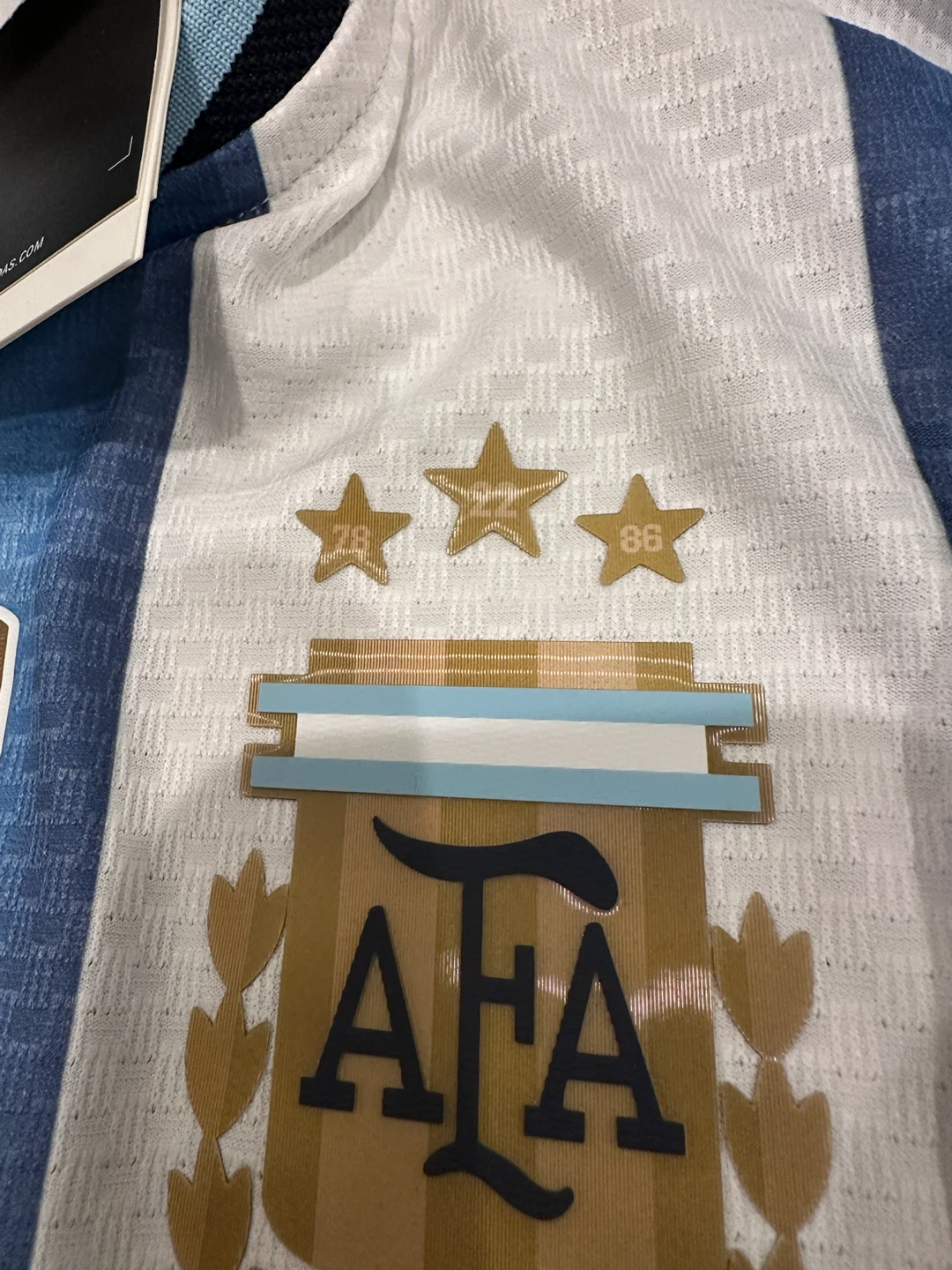 Adidas Messi Argentina 10 Soccer Jersey Size S - photo 5