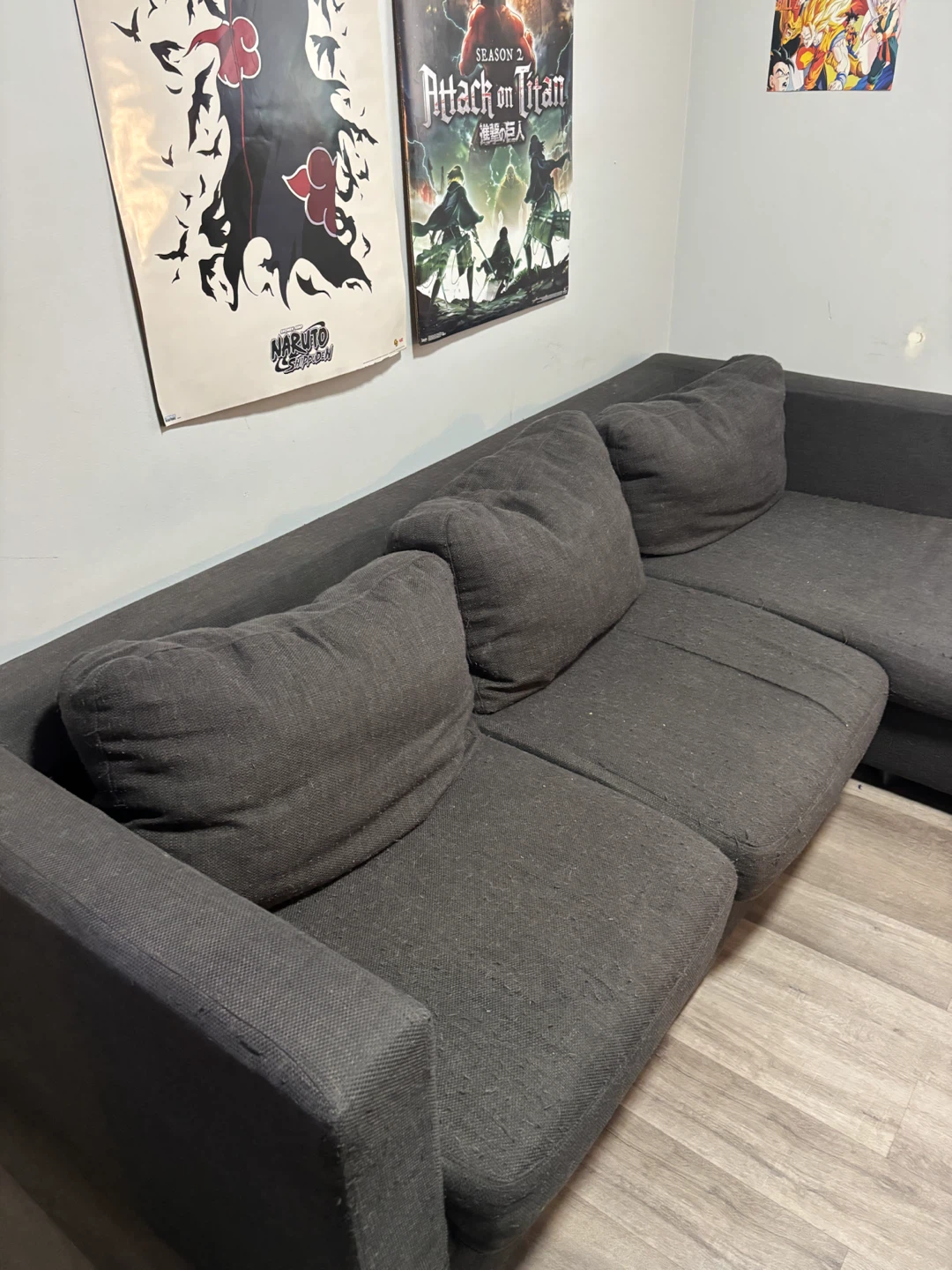 Grey Sectional  Couch