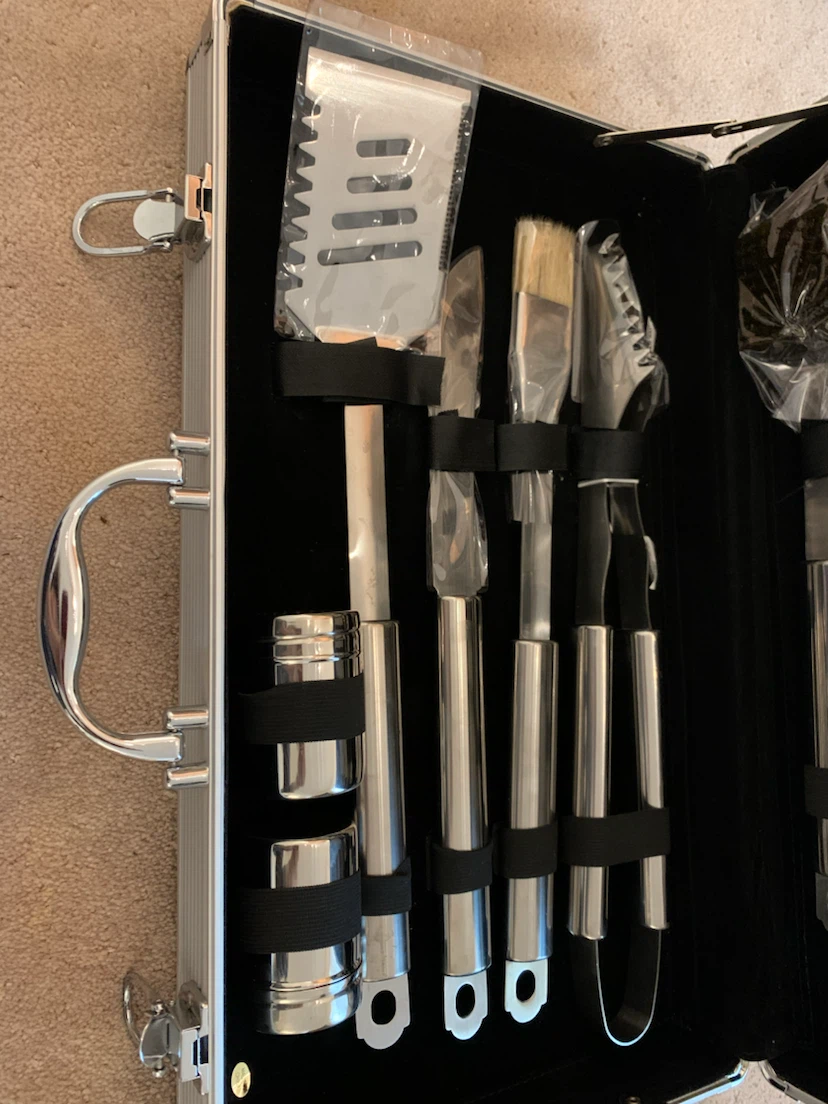 BBQ Grill 24pcs Set in Aluminum Case - photo 5