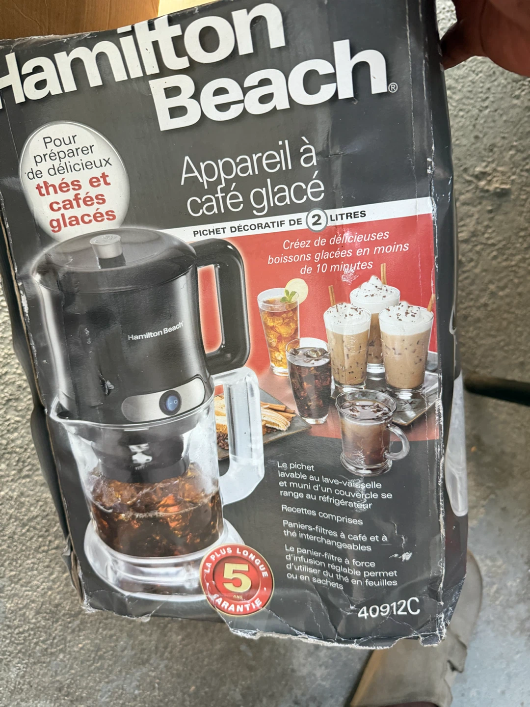 Hamilton Beach BrewStation Iced Coffee & Tea Maker