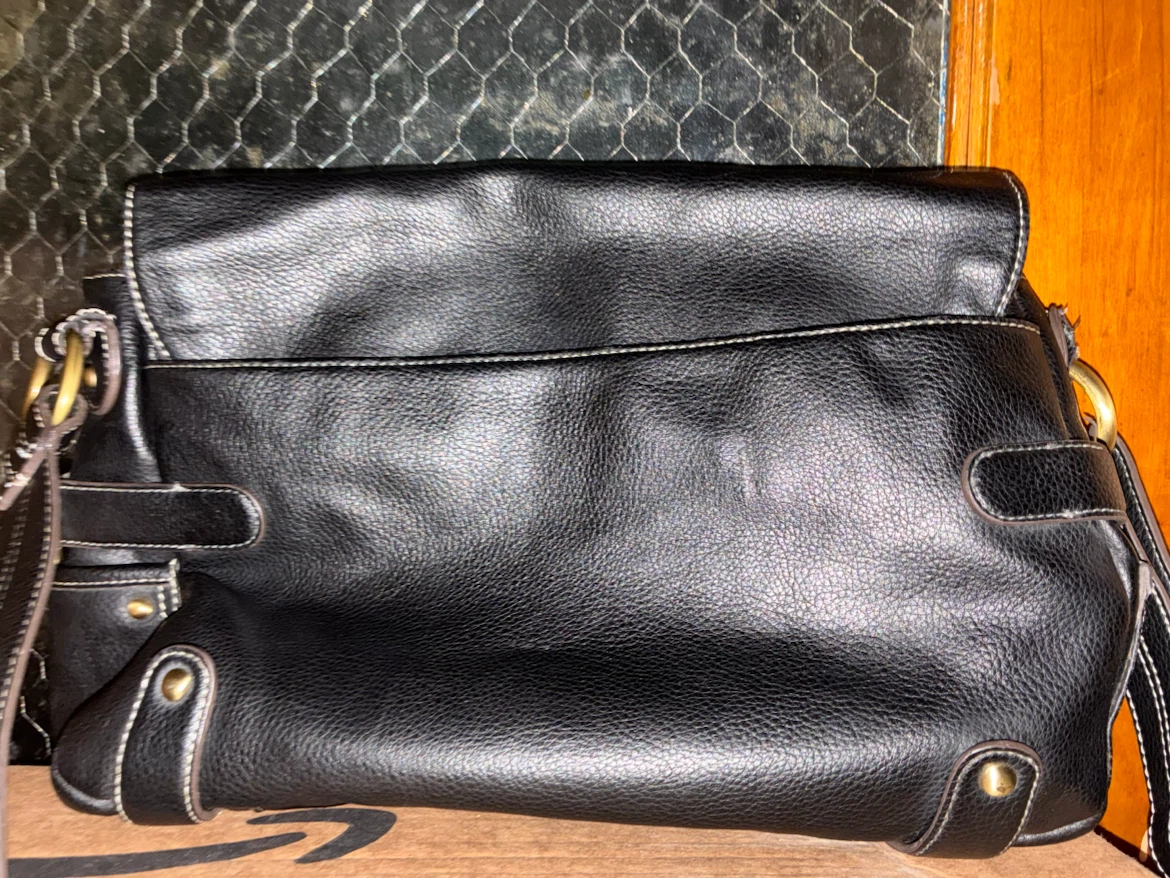 Nine West Black Leather Shoulder Bag - photo 2