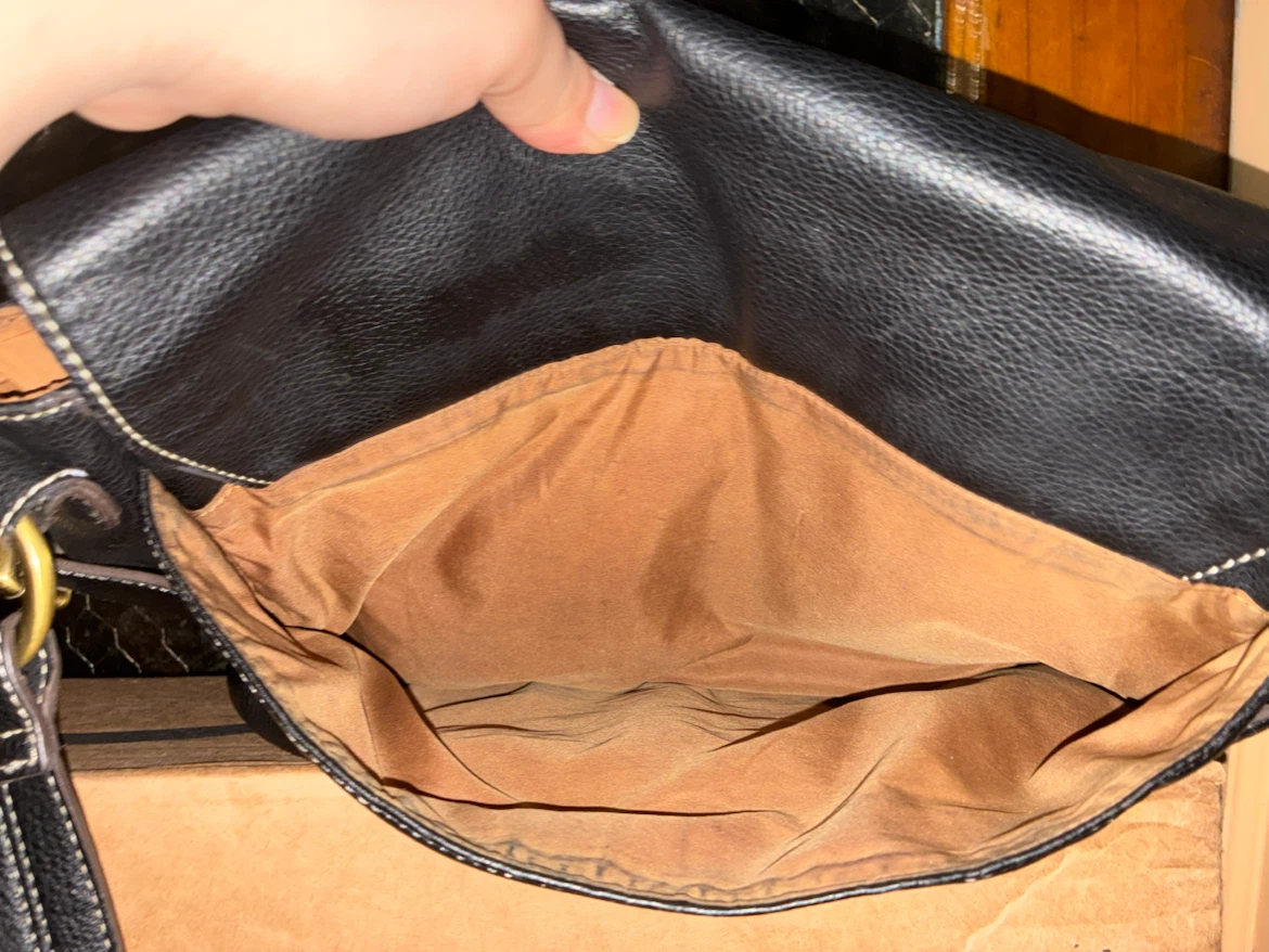 Nine West Black Leather Shoulder Bag - photo 3