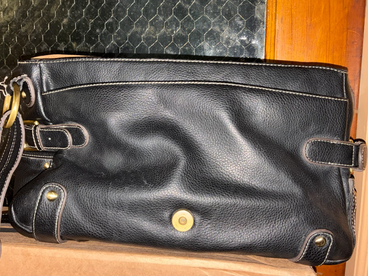 Nine West Black Leather Shoulder Bag - photo 4