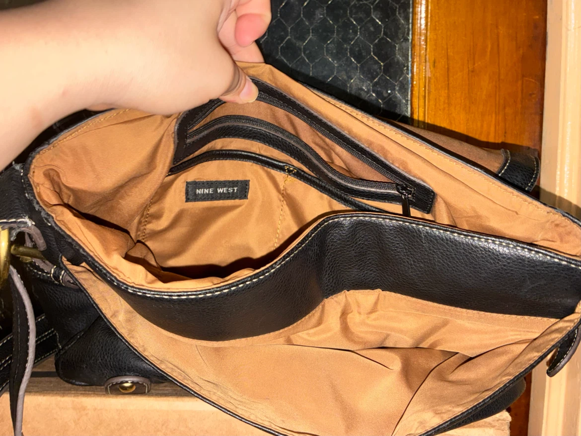 Nine West Black Leather Shoulder Bag - photo 5