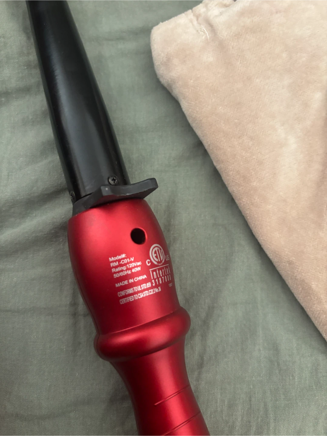 Wahl Red Conical Curling Wand - photo 2