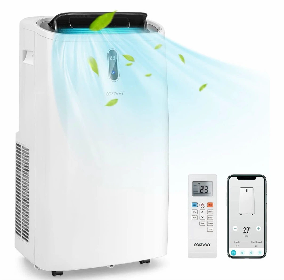 Portable Air Conditioner Fan Heater 10000 BTU - photo 2