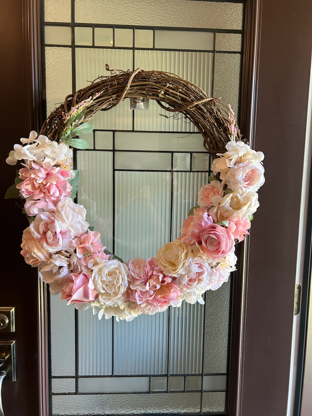 PRETTY 23” HOMEMADE WREATH (READ LISTING) - photo 4