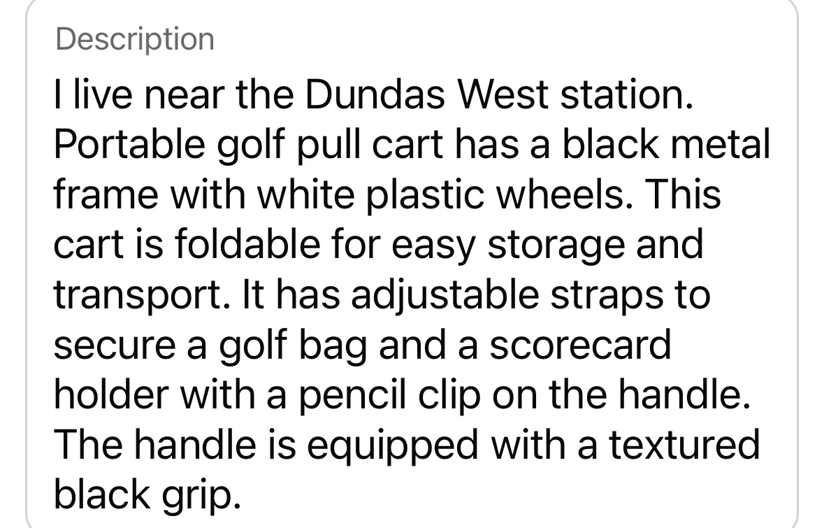 Portable Golf Pull Cart - photo 4