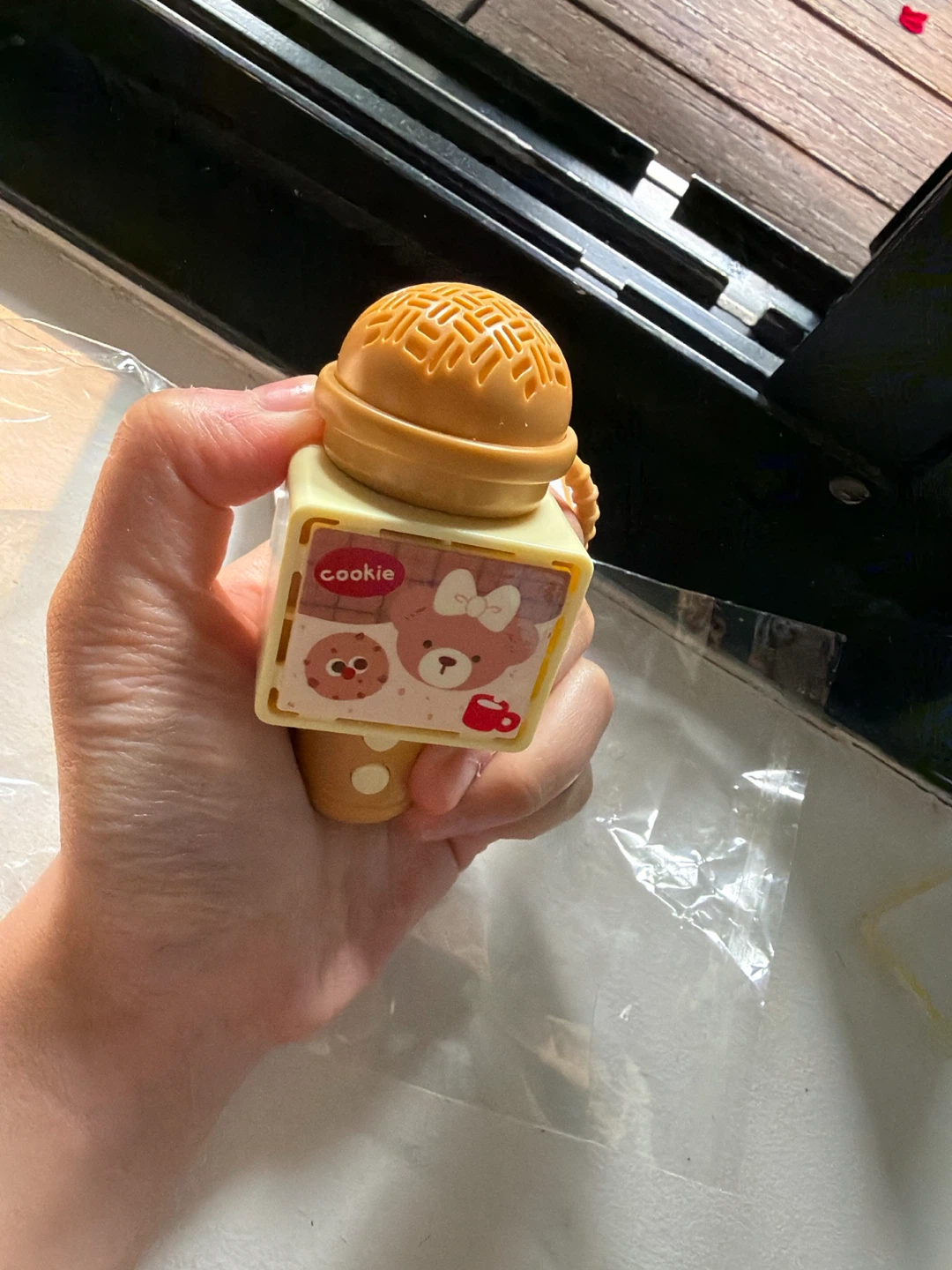 Cute Cookie Bear Microphone Toy - photo 2