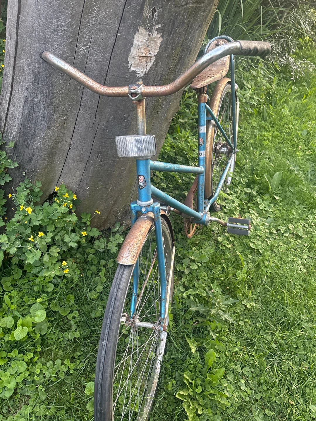 Vintage CCM Blue Bicycle - photo 3