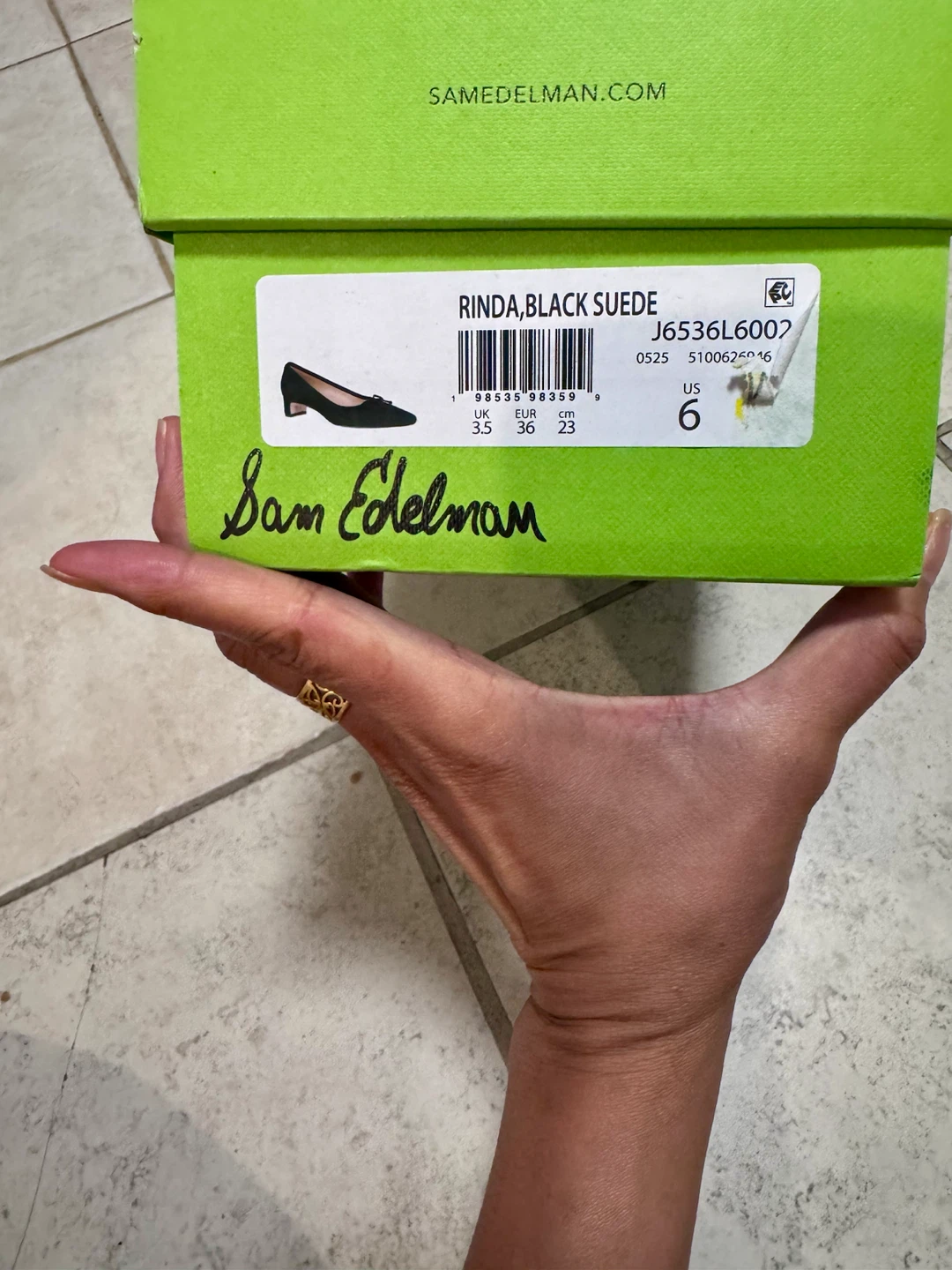 Sam Edelman Rinda Ballet Heel Pump size 6