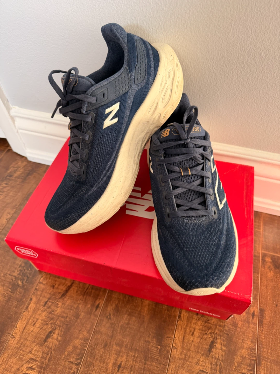 New Balance Men's Fresh Foam X 1080 v13 Navy Running Shoe Sz 8.5 - photo 4