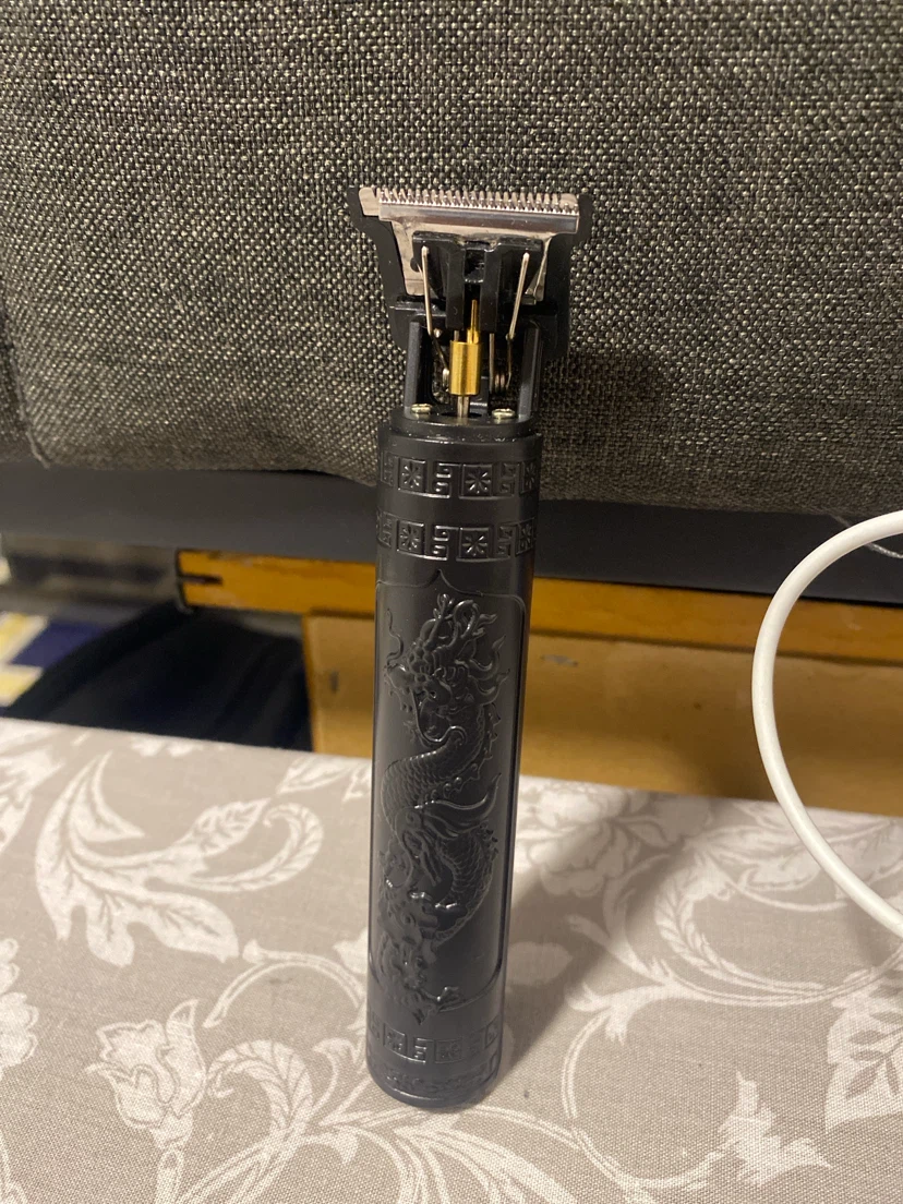 Black Dragon Engraved T-Blade Trimmer