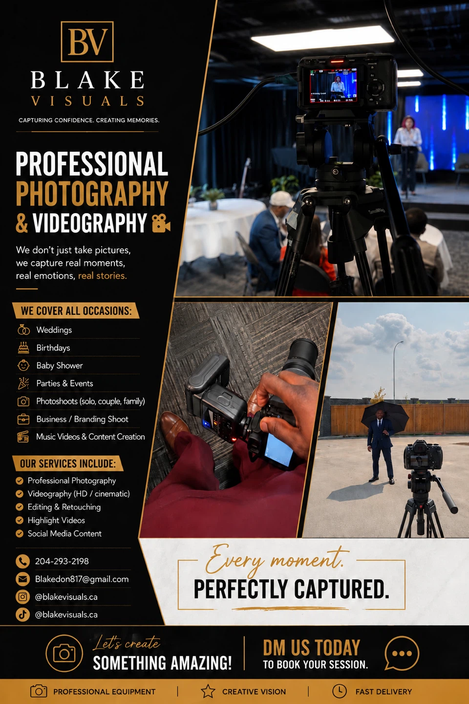 Photographer . Videographer. Content creator