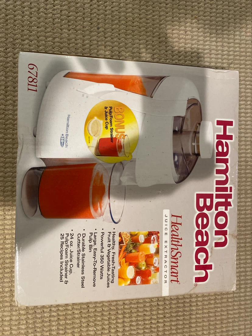 Hamilton Beach Health Smart Juice Extractor