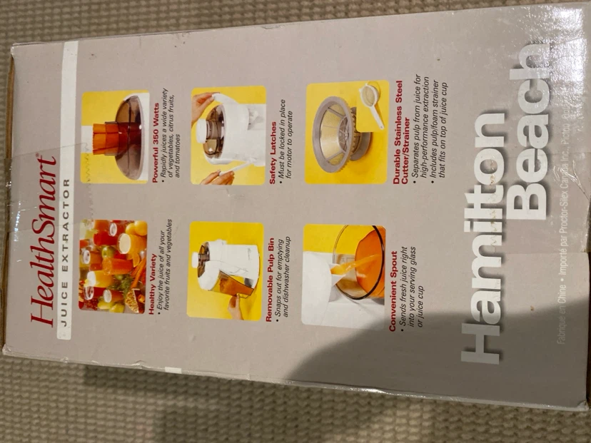 Hamilton Beach Health Smart Juice Extractor - photo 2