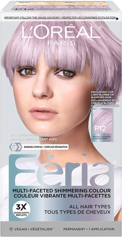L'Oréal Paris Feria P12 Smokey Lavender Hair Colour