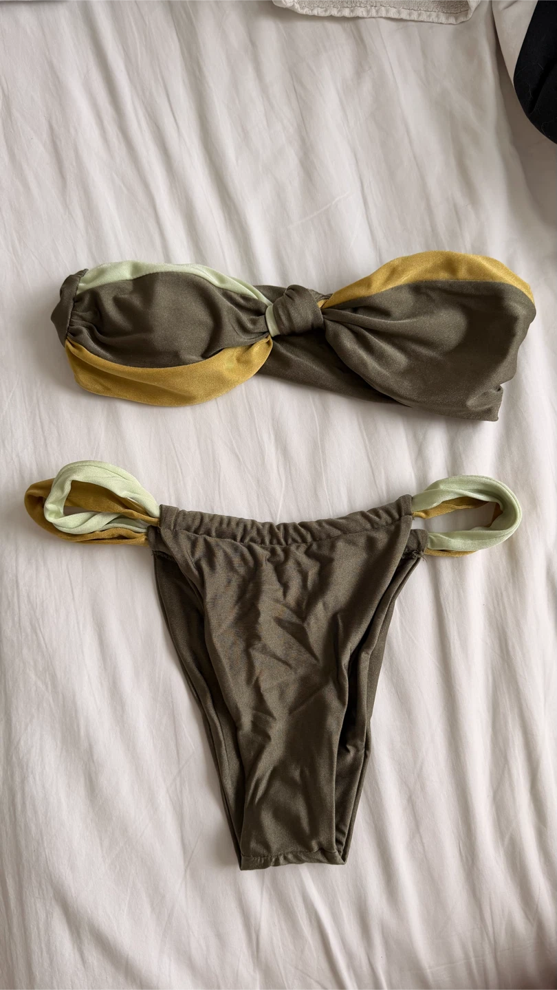 Strapless Bikini Set