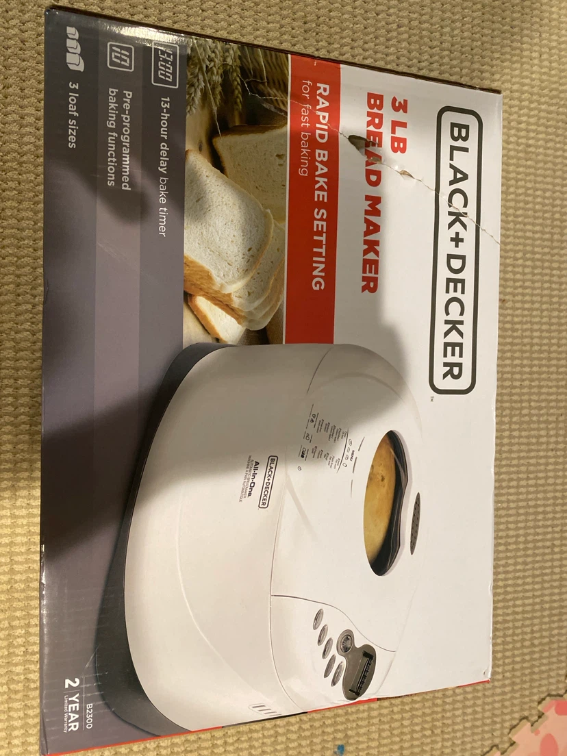 Black+Decker 3LB Bread Maker