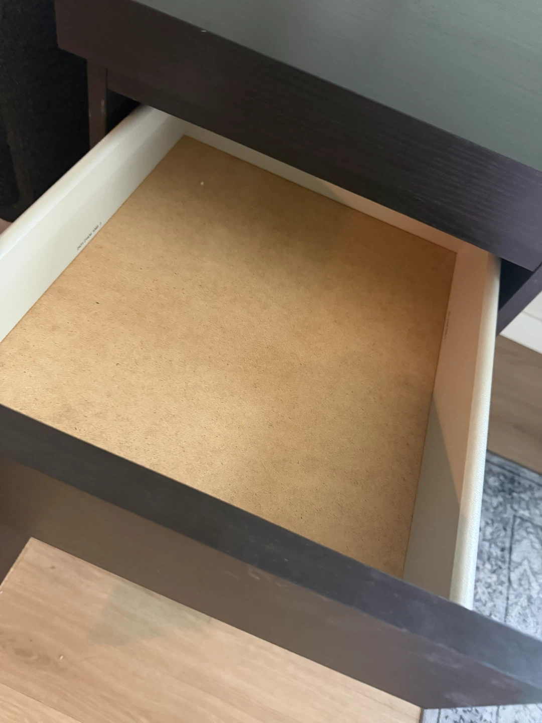 Black IKEA Desk + chair - photo 2