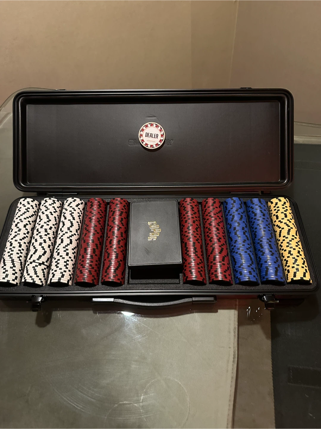 Poker Chip Set with Case - photo 2