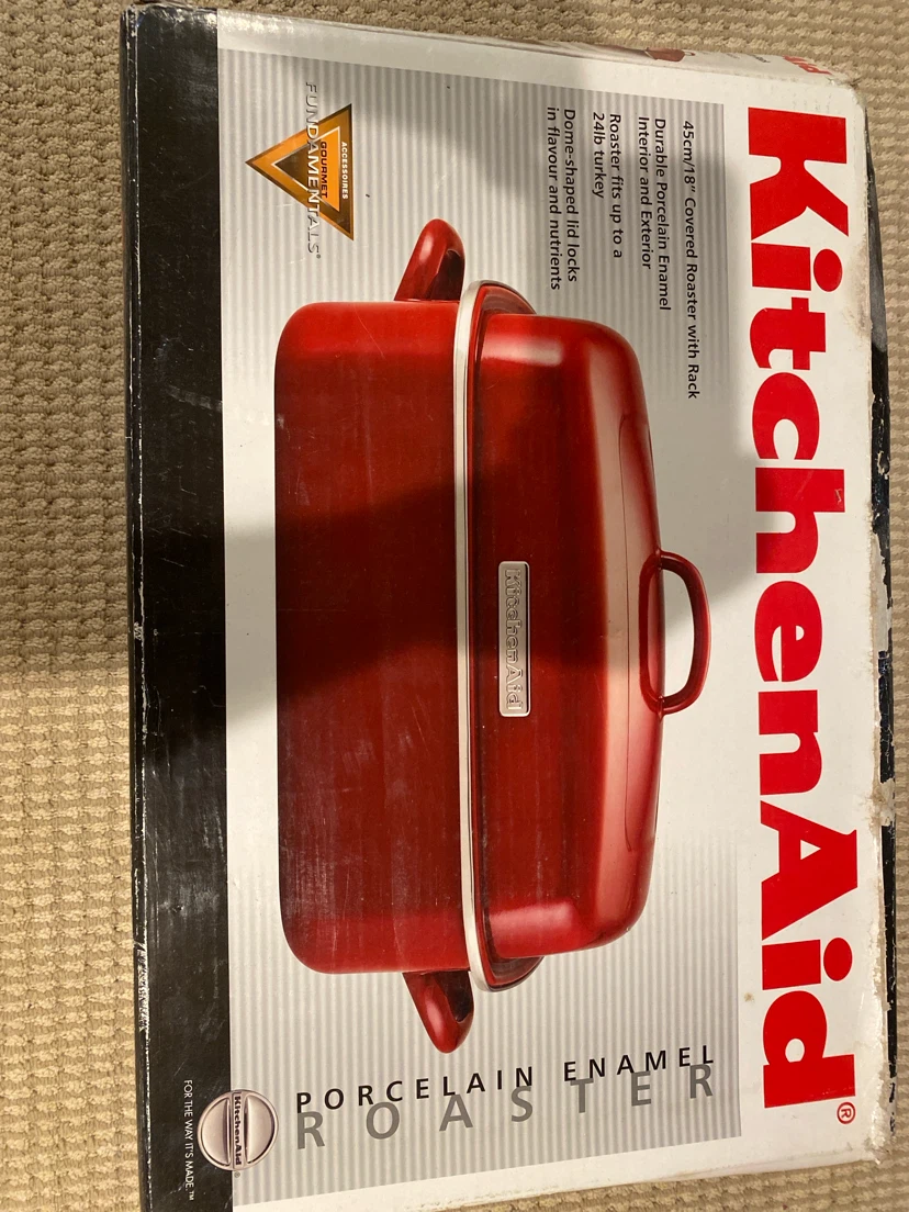 Kitchen Aid Covered Roaster with rack