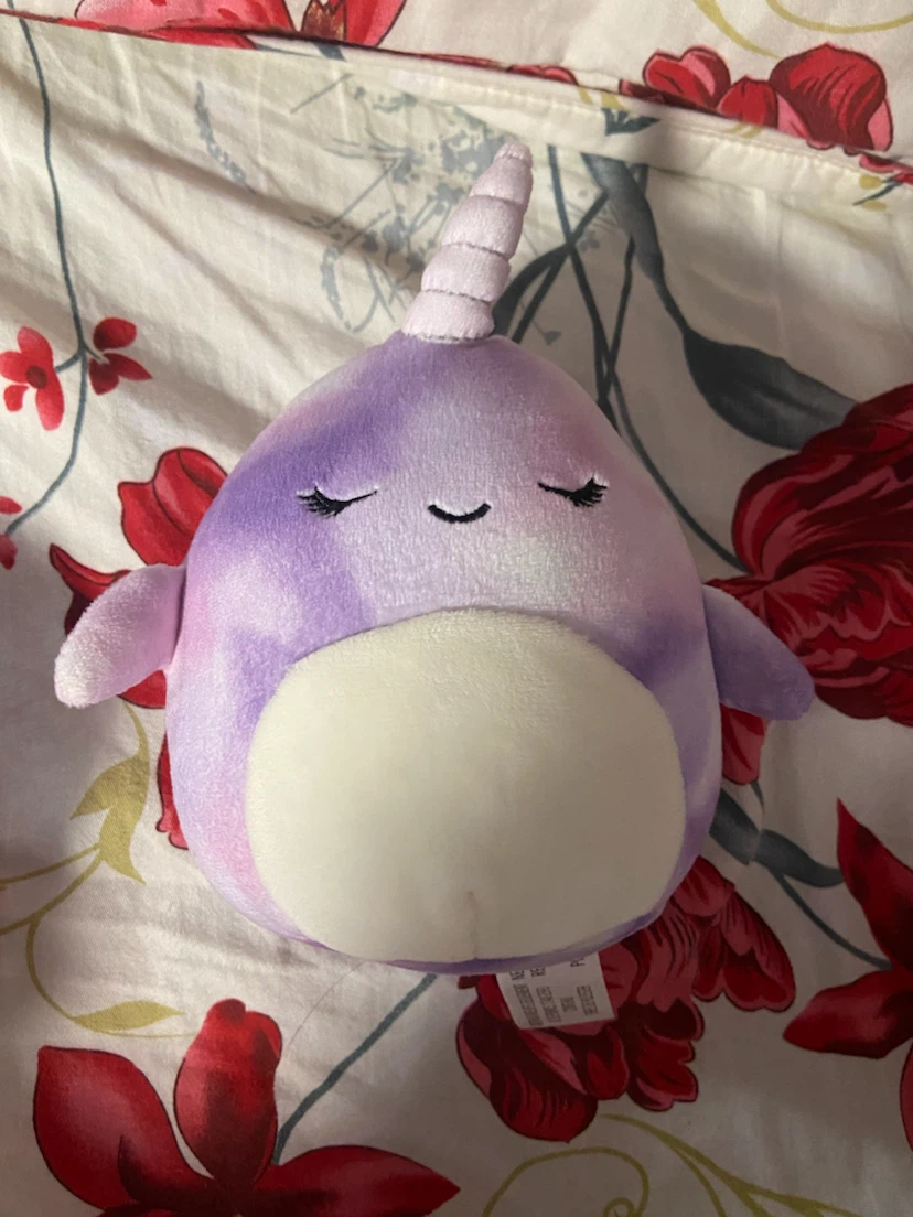 Squishmallows Plush Toy - Pink Octopus & Purple Narwhal - photo 2