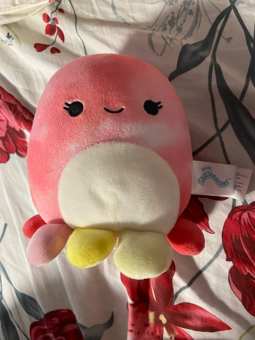 Squishmallows Plush Toy - Pink Octopus & Purple Narwhal - photo 3