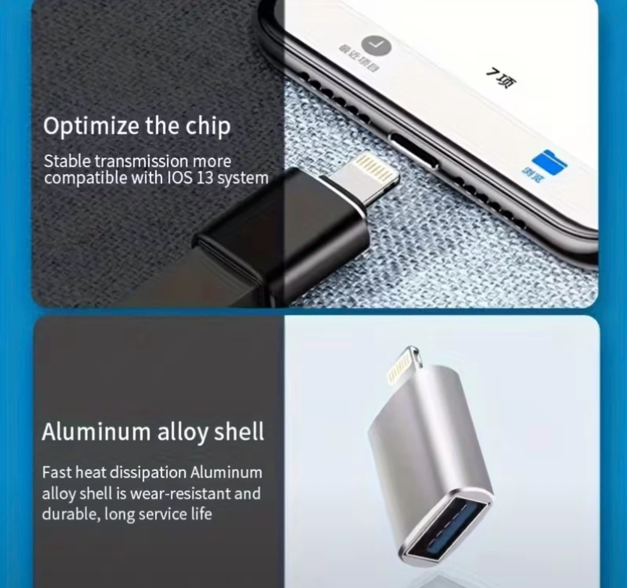 USB C to Lightning Adapter, Compatible with for Iphone - photo 3
