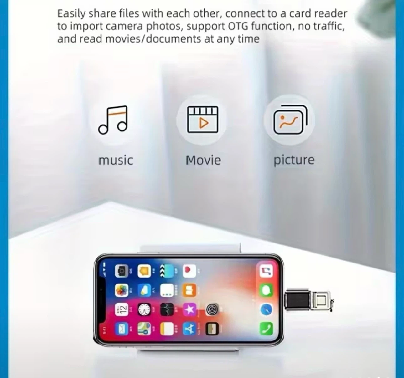 USB C to Lightning Adapter, Compatible with for Iphone - photo 4