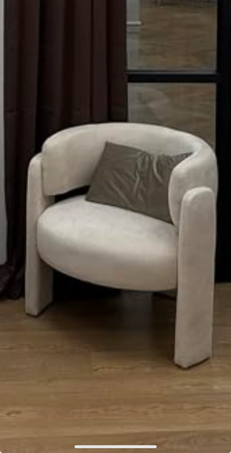 Cream Accent Chair