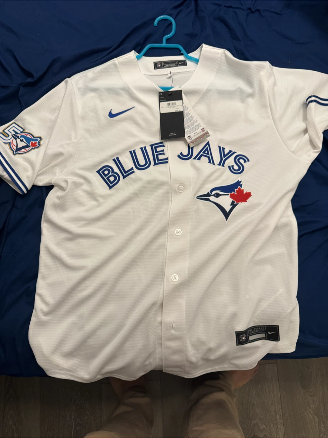 Nike Toronto Blue Jays Baseball Jersey 50th Anniversary