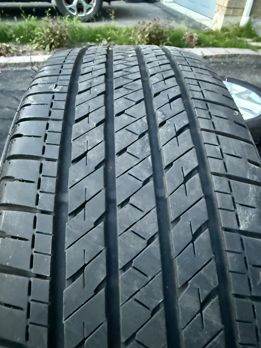 Bridgestone Tire with Nissan Rim
