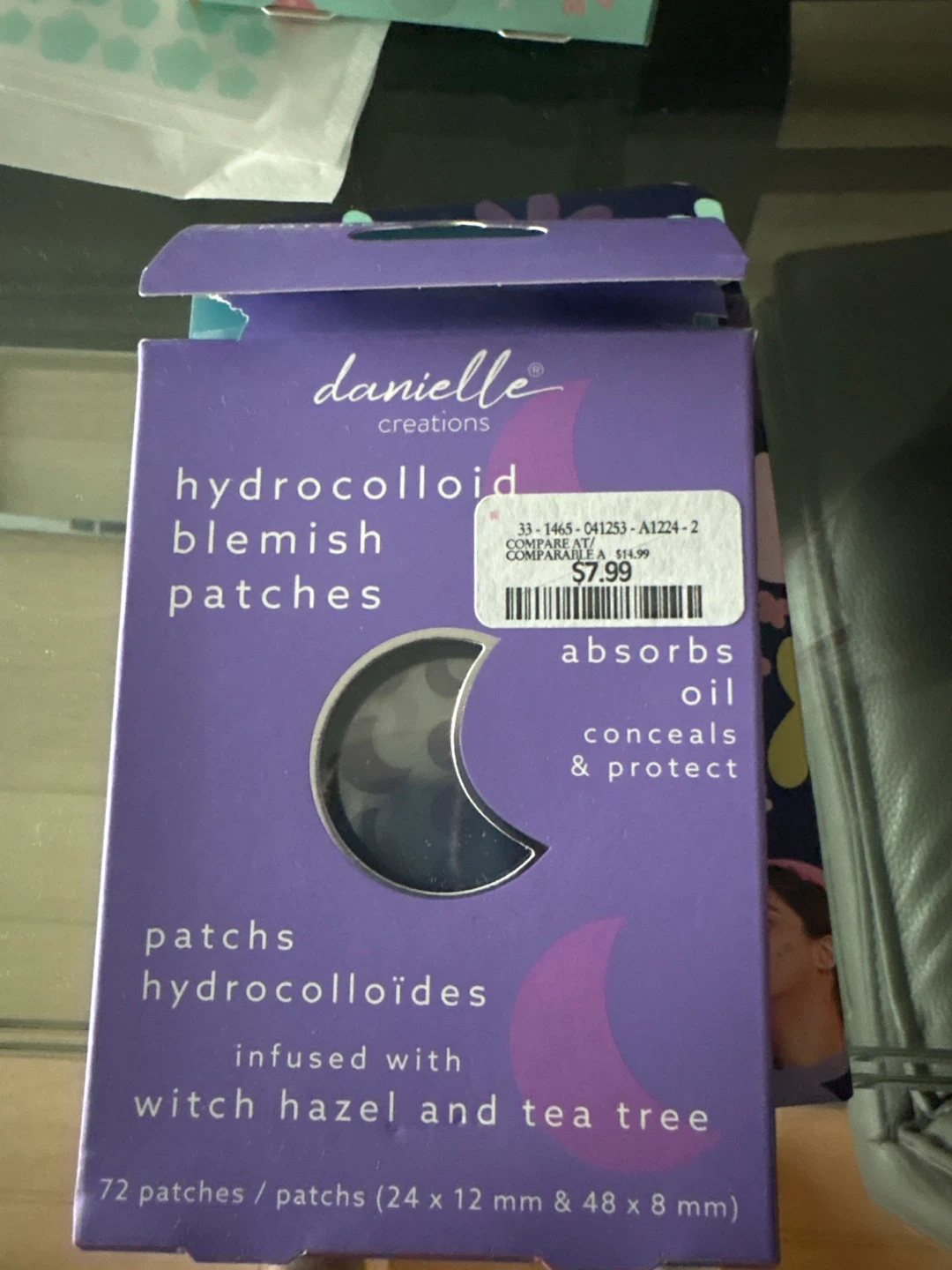 Danielle Creations Hydrocolloid Blemish Patches - 72 Count