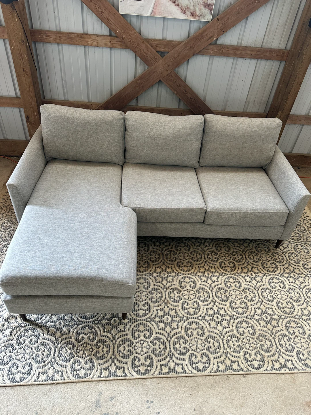 Urban Barn Malcolm Custom Sofa Chaise - photo 3