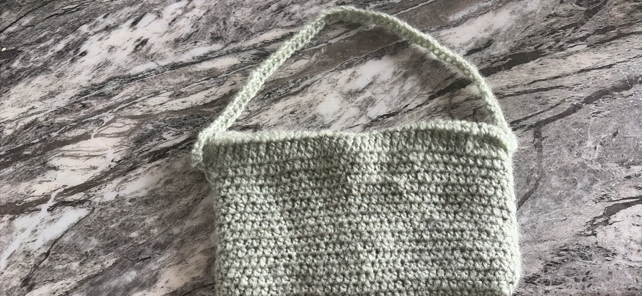 Handmade Crocheted Bag - photo 2