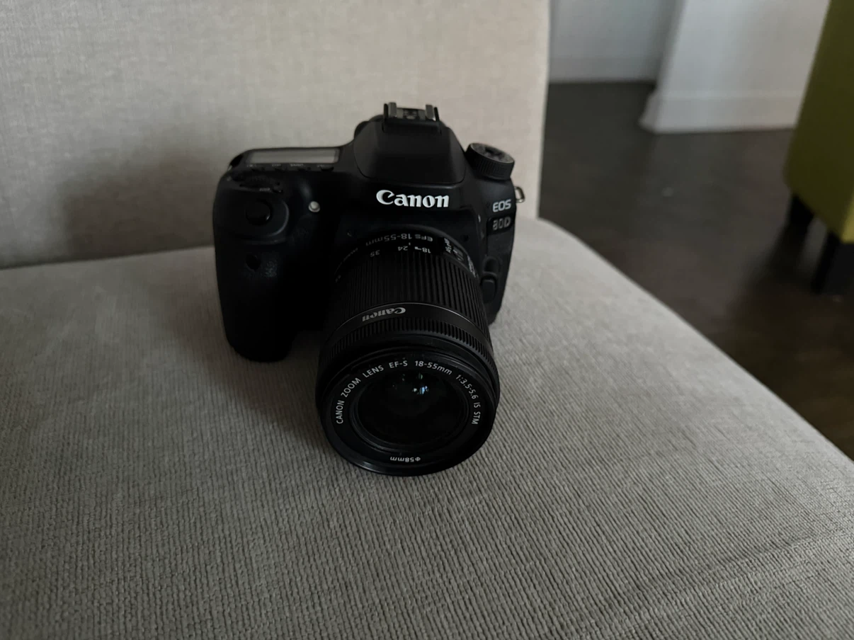 Canon EOS 80D DSLR Camera with 18-55mm Lens - photo 2