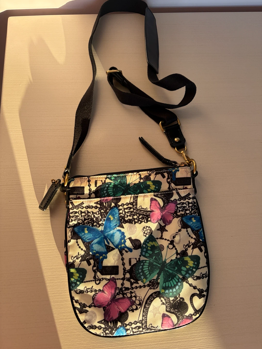 Coach Butterfly Print Crossbody Bag - photo 2
