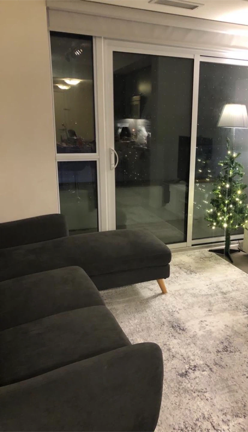 $200 Grey Sectional Sofa
