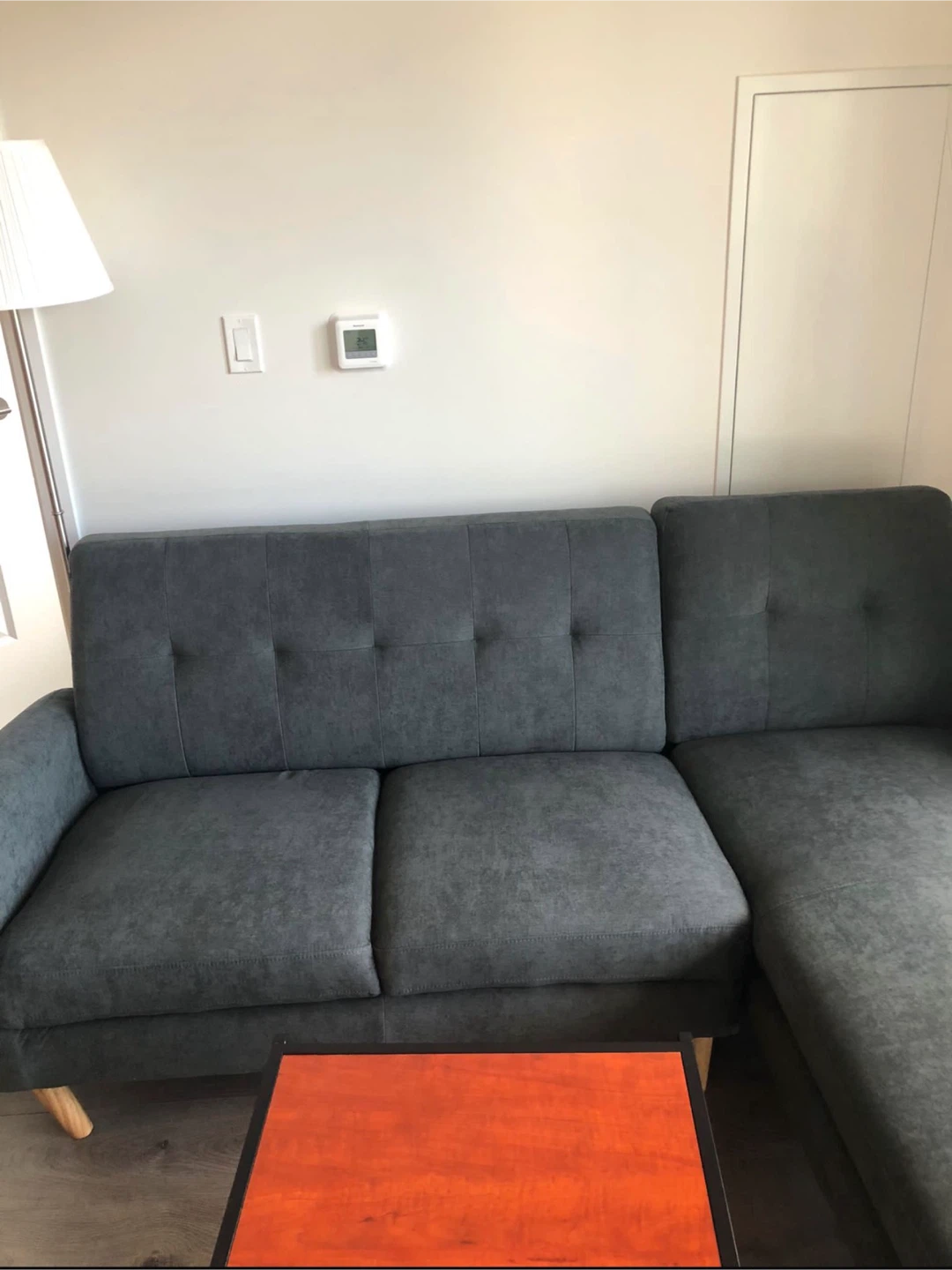 $200 Grey Sectional Sofa - photo 2