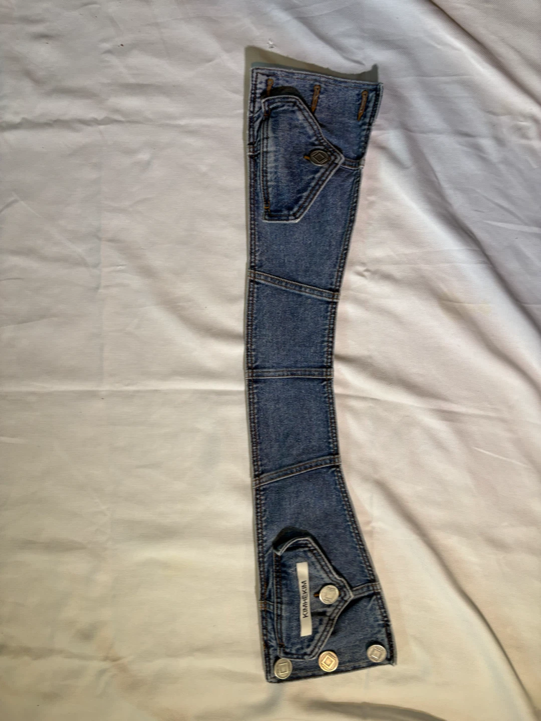 KIMHEKIM Denim Corset Belt